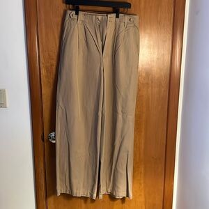 Madewell The Harlow wide leg pants